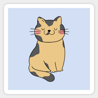 Sassy Fat Cat Sticker